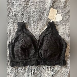 HUYU Black Lace Bralette